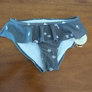 Rylee + Cru Angel Fish swimsuit | bottoms size 6 -7Y NEW with Tags